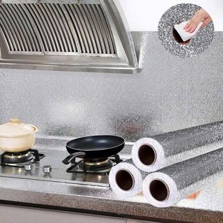 CUỘN GIẤY BẠC DÁN BẾP CHỊU NHIỆT