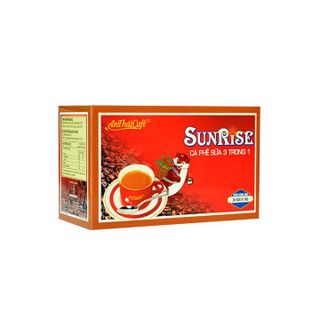 AnTháiCafé - Cà phê 3in1 Sunrise Hương Thơm Đặc Trưng (20 gói x 18gr)