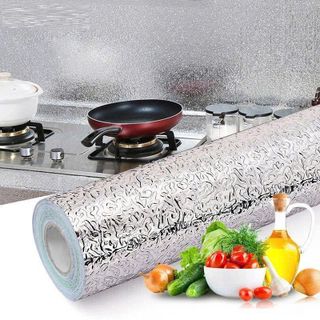 CUỘN GIẤY BẠC DÁN BẾP CHỊU NHIỆT