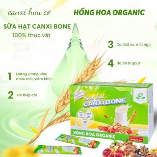 SỮA HẠT CANXI BONE BỔ SUNG CANXI HÀNG NGÀY (Hộp 900g 36 gói)