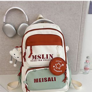 BALO RETRO MỸ PASTEL SIÊU NHẸ, NHIỀU NGĂN, ĐẸP CHUẨN TREND WH844 - WINNIE HOUSE