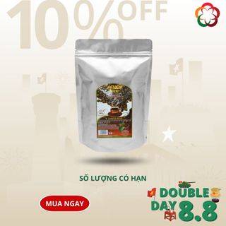 AnTháiCafé - Cà Phê Hạt Rang Robusta Rang Mộc Nguyên Chất (500gr)