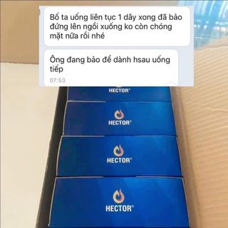 Hộp Nước Đông Trùng Hạ Thảo Hector Sâm Hộp 10 Chai x 50ml