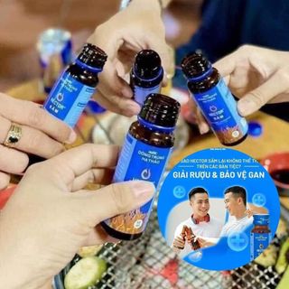 Hộp Nước Đông Trùng Hạ Thảo Hector Sâm Hộp 10 Chai x 50ml