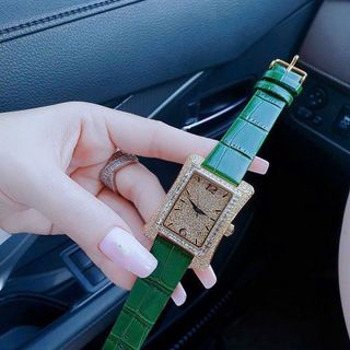 SET ĐỒNG HỒ NỮ CHÍNH HÃNG FUNMEI F2076 DA MẶT CN GOLD FULLBOX TEM