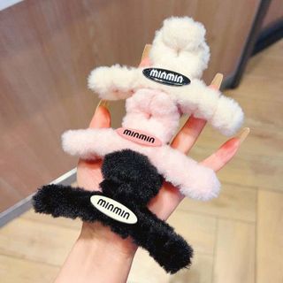 GẤP TÓC LÔNG MỀM ĐÍNH CHARM