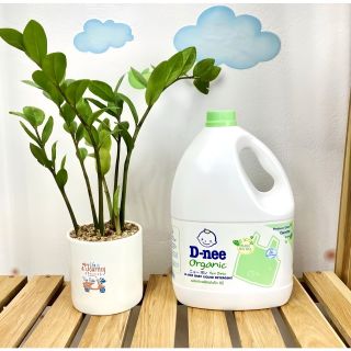 Nước Giặt Dnee Organic 3000ml Chính Hãng Thái Lan Có Tem Đại Thịnh-Nước Giặt Áo Quần Trẻ Em.. .,