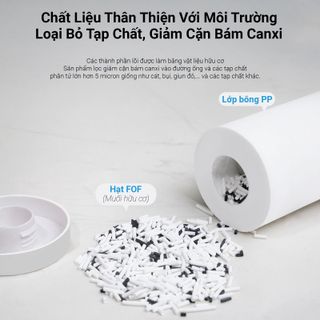 Thiết bị lọc thô iPree 1 AquaHandy loại bỏ các tạp chất bảo vệ các thiết bị gia dụng khỏi cặn bám Canxi