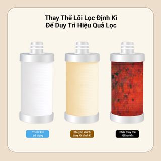 Thiết bị lọc Carbon iPree 2 AquaHandy loại bỏ Clo và các tạp chất, giảm mùi khó chịu, tăng độ ngọt của nước