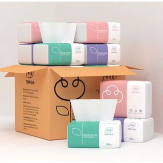 Thùng 30 gói giấy 3 màu Top Gia 300 tờ