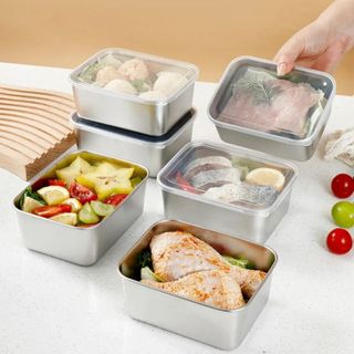 Hộp inox 304 nắp nhựa SIZE NHỎ D469 (13.5*10.5*5CM)