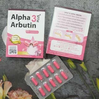 Viên Kích Trắng Alpha Arbutin 3 plus- Vỉ 10 Viên