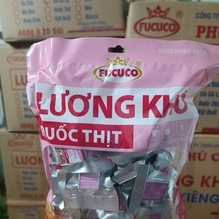 Lương Khô Ruốc Thịt Màu Hồng 370gr (Thùng 20 Gói)