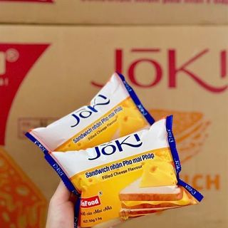 Sanwick Nhân Phô Mai Pháp (Thùng 10 Bịch x 20 Cái x 50gr)