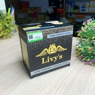 ⚫ Kem dưỡng trắng Body Livy’s Đen Thái Lan ▪