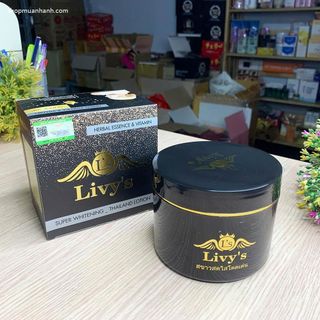 ⚫ Kem dưỡng trắng Body Livy’s Đen Thái Lan ▪