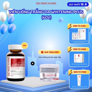 Viên Uống Dưỡng Trắng Vượt Trội Whitening Plus [Hộp 60 viên]
