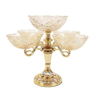 Khay để bánh kẹo 5 cánh XINLI
