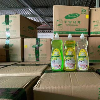 🧼 NƯỚC RỬA CHÉN BLUE LAKE – 3X POWER – ĐẬM ĐẶC, SẠCH NHANH