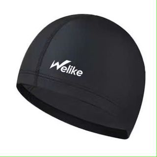 Mũ bơi nón bơi nam nữ chất liệu silicone cao cấp chống nước ôm khít đầu trùm được búi tóc dài - SP117