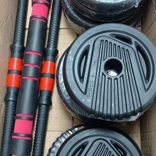 Bộ tạ đa năng Tạ tay lắp ghép kèm đòn tạ 10kg - 20kg -30kg -40kg tập gym tại nhà - SP051