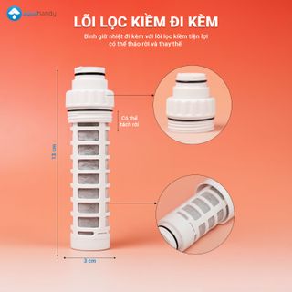 Bình Nước Giữ Nhiệt Tạo Kiềm AquaHandy AlkaGo+