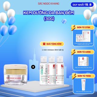 Kem Dưỡng Trắng Da Ban Đêm [Hộp 30g]