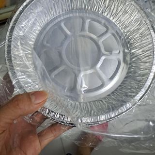 Khay giấy bạc 6 inch bo viền ( 4kg/thùng 1000)