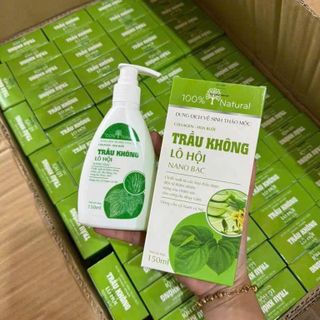 ✅ Dung Dịch Vệ Sinh Nữ Trầu Không Lô Hội Nano Bạc 150ml ✅