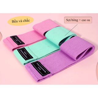 Dây kháng lực tập gym miniband chân mông đùi đàn hồi tại nhà - SP002