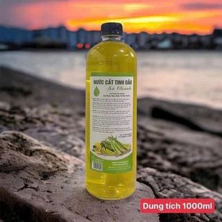 NƯỚC CẤT TINH DẦU SẢ CHANH 1000ML