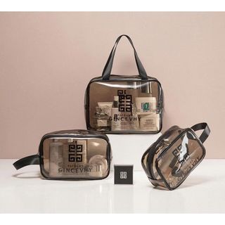 SET 3 TÚI TRONG SUỐT ĐỰNG MỸ PHẨM