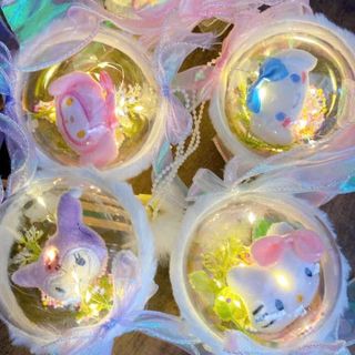 Lồng Đèn Cầu Nhựa Sanrio –  (T100 cái: 19.5k)
