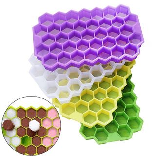Khay đá 37 ô silicon có nắp