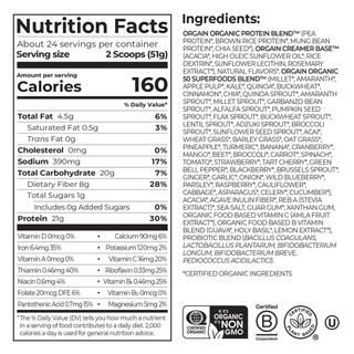 Sữa Hạt Dạng Bột Organic Protein 1.2kg Giá Bao Nhiêu