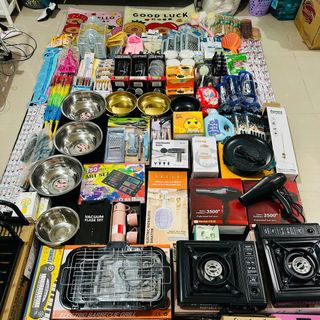 LÔ tính 600 Món ĐỦ MẪU như hình video  (Gia dụng,Mp,Pkien,đồ chơi,túi,…)