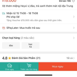 THANH LÝ LÔ 5000 XỊT THƠM MIỆNG hàng Date còn 5 tháng