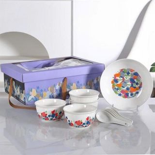 Set Bát Sứ Tu Lip 13 Chi Tiết (Thùng 10 Set)