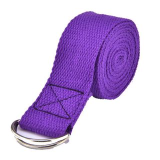 Dây tập Yoga Cotton loại tốt dài 1,83m x 3,8cm hỗ trợ tập động tác khó, tăng độ dẻo uốn người tập Yoga - SP033