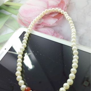 Dây chuyen hạt chuỗi mix mặt màu đỏ nha