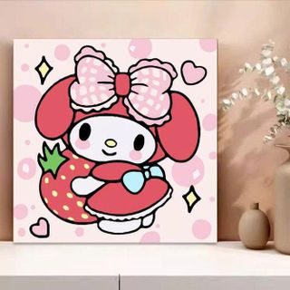 TRANH SƠN DẦU SỐ HÓA HOẠT HÌNH 20CM