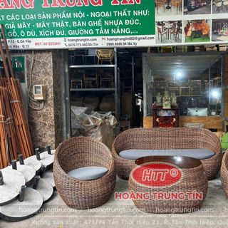 bộ sofa trứng ngoài trời giá rẻ ghế trứng tròn