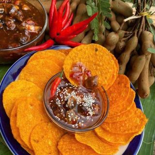 ME NGÀO KHÓM MIỀN TÂY (Me hạt cứng + khóm + đường) Hương vị tuổi thơ