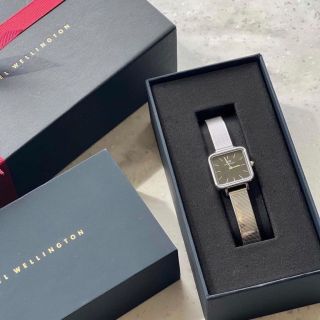 ĐỒNG HỒ NỮ CAO CẤP DANIEL W QUARDO STEING LƯỚI MẶT VUÔNG FULLBOX TEM