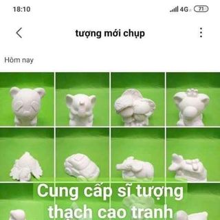 Cung cấp sĩ tượng thạch cao tô màu