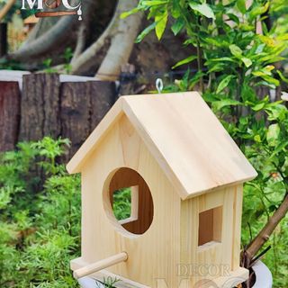 Tổ Chim Gỗ Tự Nhiên - Mộc Decor