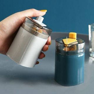 Lọ đựng tăm có nút bấm tự động