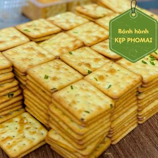 BÁNH QUY HÀNH KẸP PHOMAI HEALTHY ĂN KIÊNG