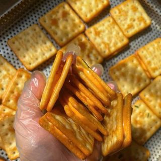 BÁNH QUY HÀNH KẸP PHOMAI HEALTHY ĂN KIÊNG