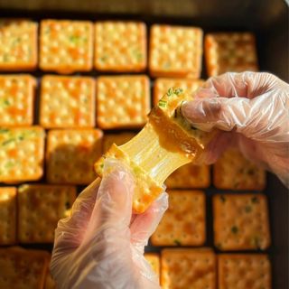 BÁNH QUY HÀNH KẸP PHOMAI HEALTHY ĂN KIÊNG